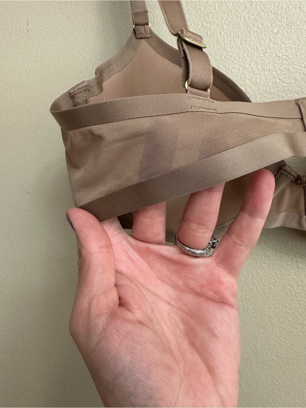 Cuup The Demi T-Shirt - Spacer in Taupe in 34C - Picture 7 of 7